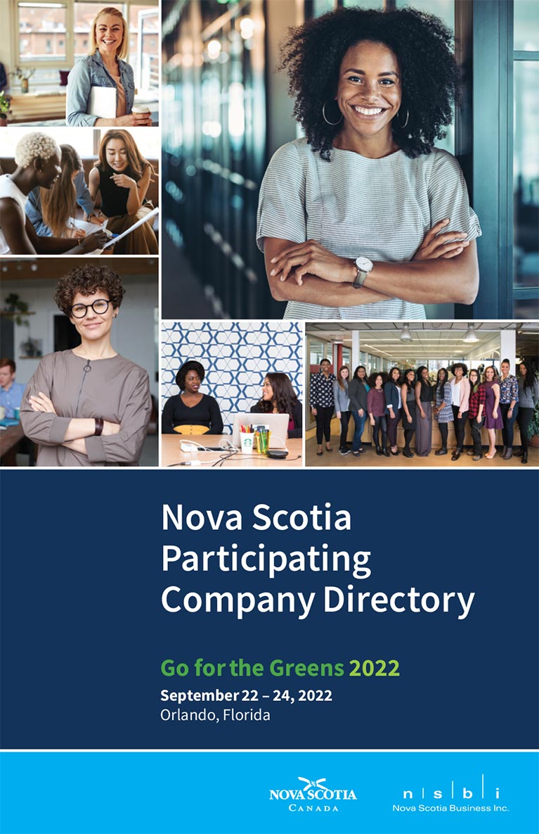 Cover of Nova Scotia Participating Company Directory - Go for the Greens 2022