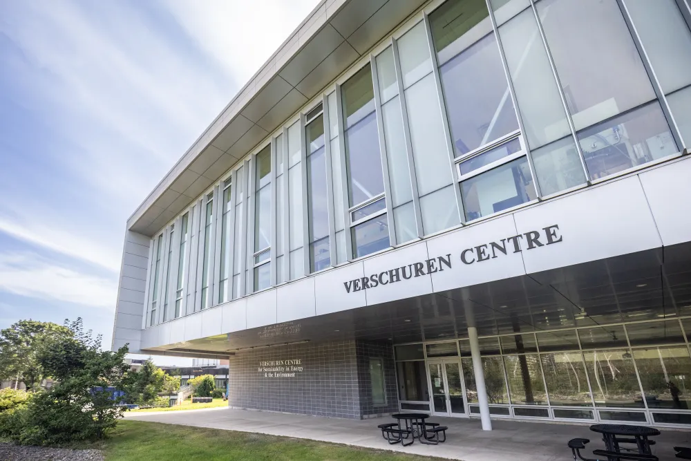 Image of the exterior of the Verschuren centre.