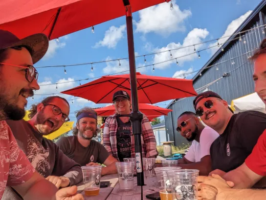 Good Robot group pic