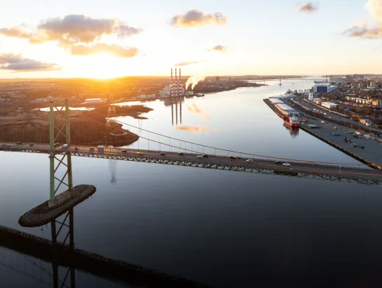 Natural Gas Halifax Harbour