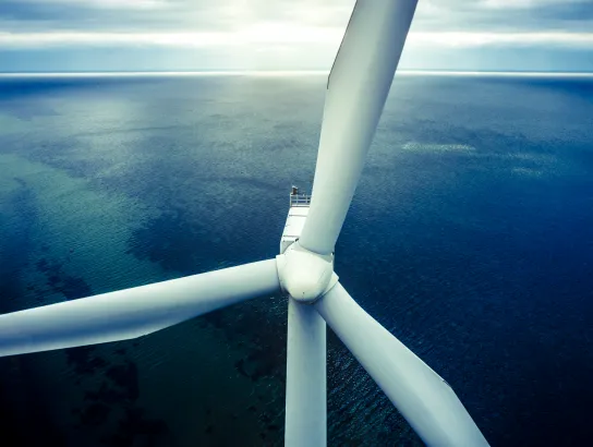 Off shore wind turbine