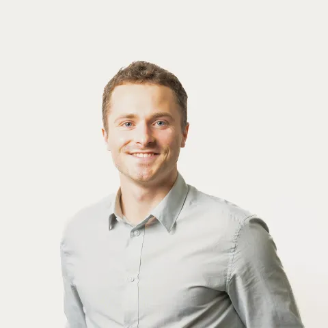 Headshot of Aidan Harris, Investment Analyst