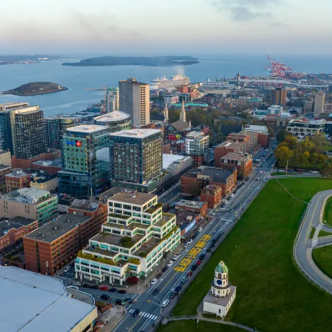 Downtown Halifax Aerial View