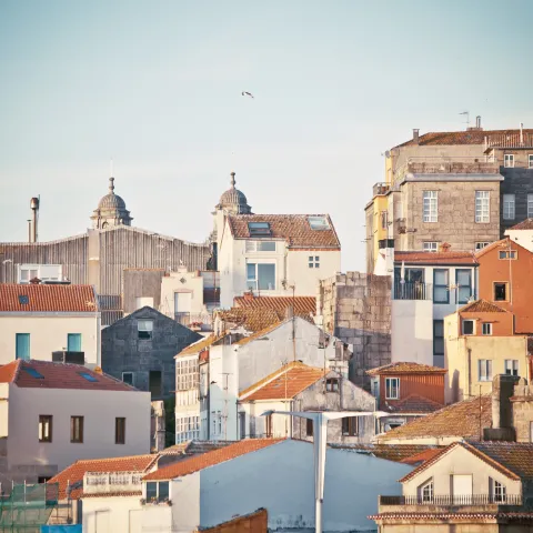 Vigo, Spain Rooftops