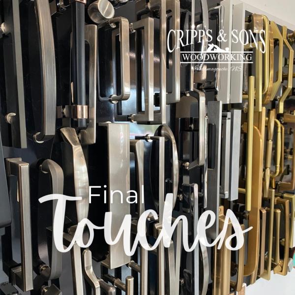Cripps & Sons Final Touches: Variety of cabinet door handles