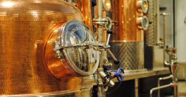 Copper distilling machinery