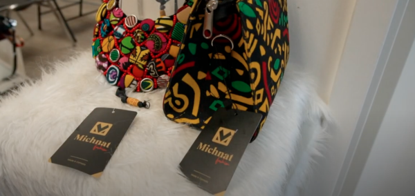 Colorful custom handbag