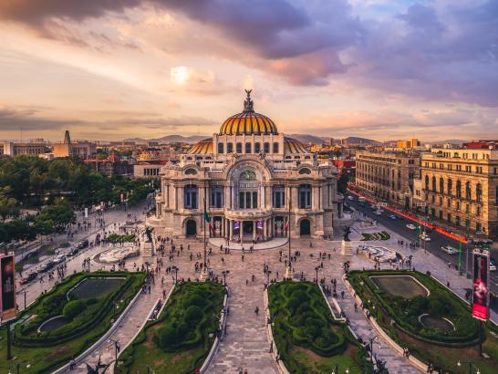 Mexico City Palacio de Bellas Artes
