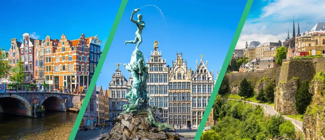 Images of Belgium, The Netherlands, and Luxembourg