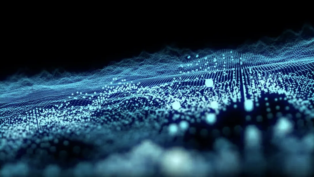 Ocean technology digital waves moving