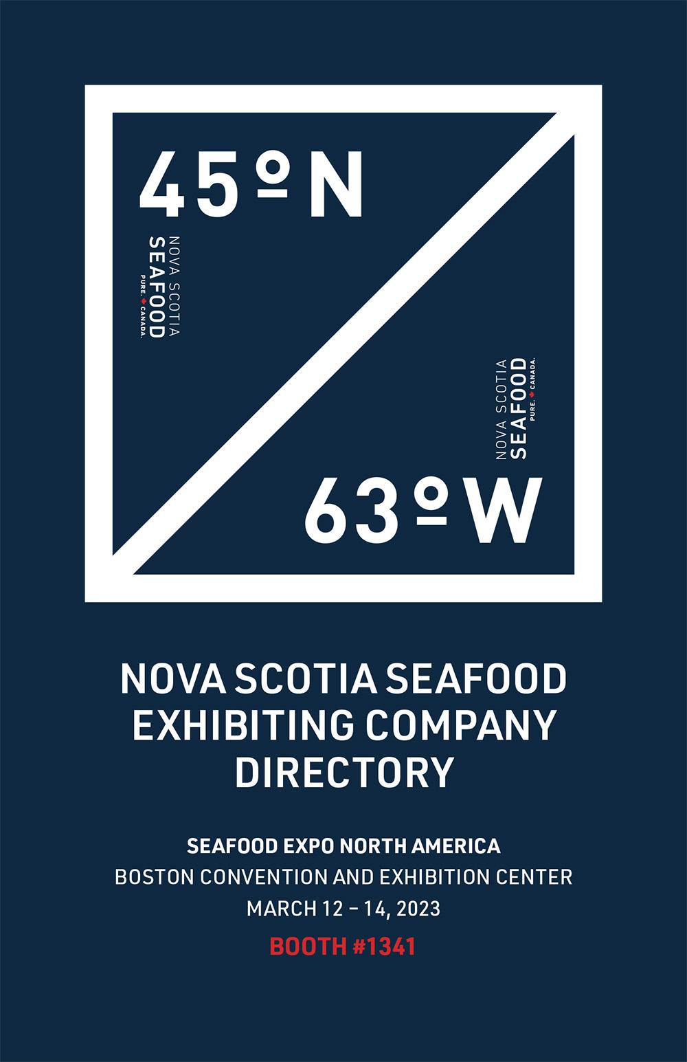 Cover image of Seafood Expo North America 2023 Nova Scotia exhibiting company directory